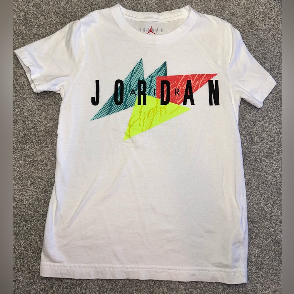 Boys Jordan Cotton Short Sleeve Shirt